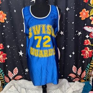 Blue and Yellow Swiss Guards Jersey